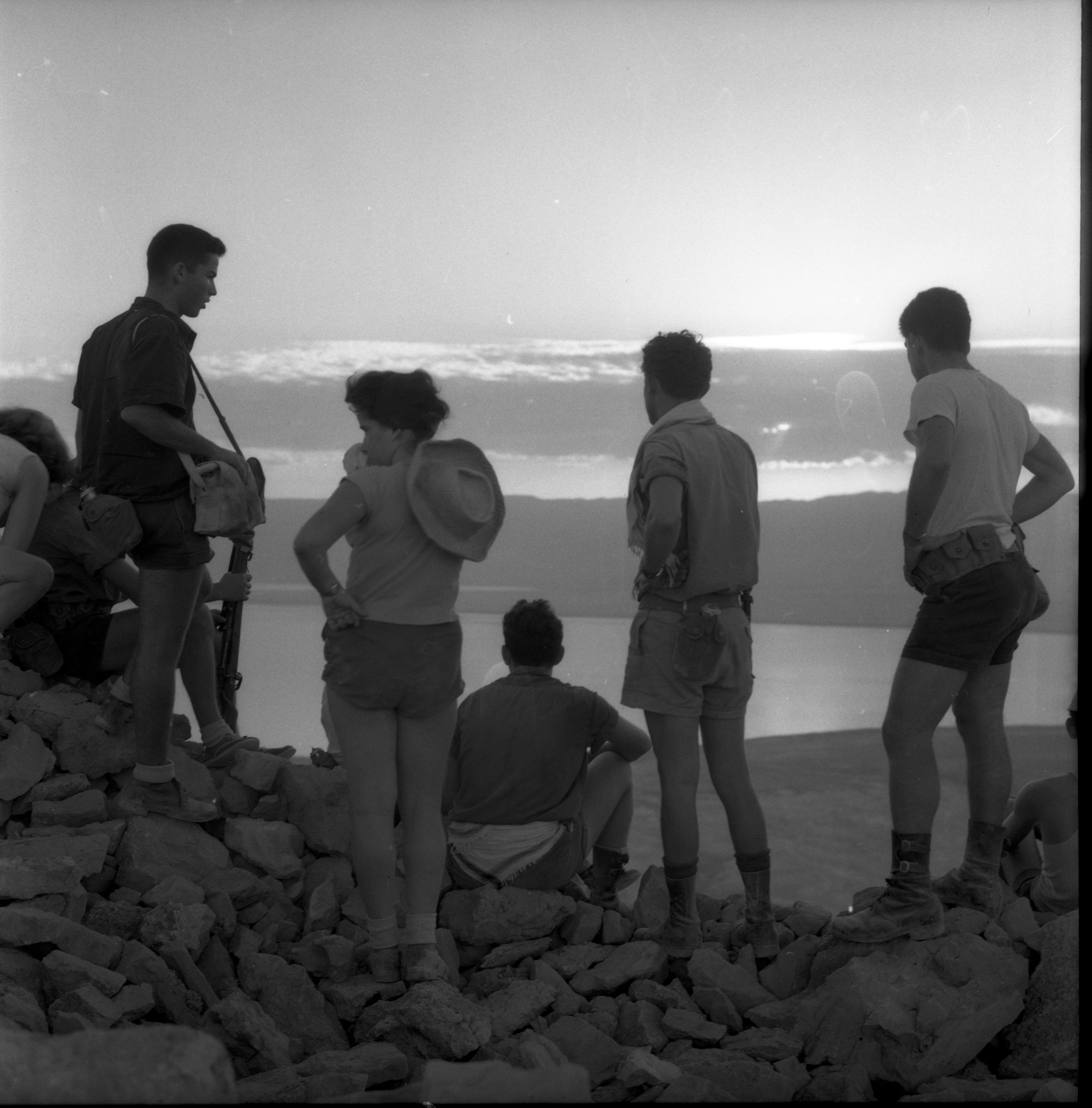  טיול קבוצת לבנה לנגב ולאילת; 1960