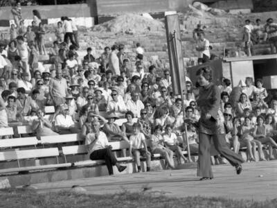  הופעת חוה אלברשטיין בכפר מנחם, מאי; 1970