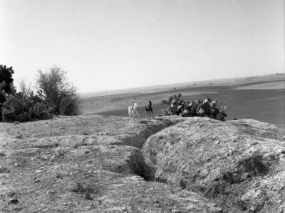 סקר ארכיאולוגי, יולי; 1960