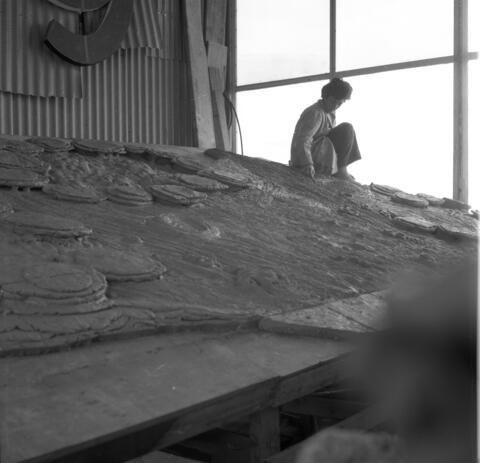  רינה ונעמי במפעל הקרמיקה ; 1973