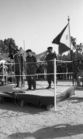 טקס צבאי בבית הספר לשריון ג'וליס מפקד גי"ש ישראל 