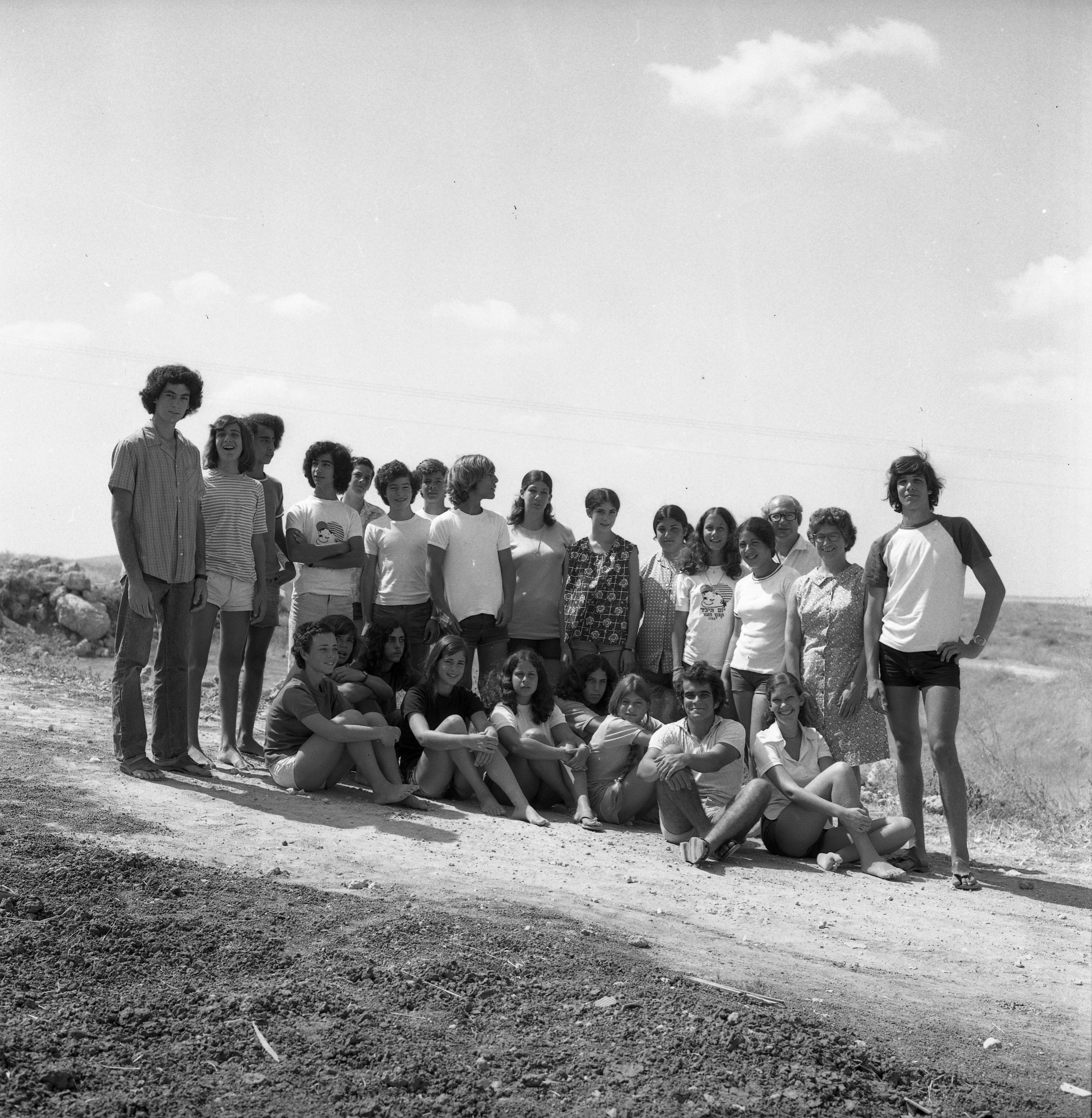  בתחילת שנת הלימודים במוסד צפית, תשל"ד; 1974