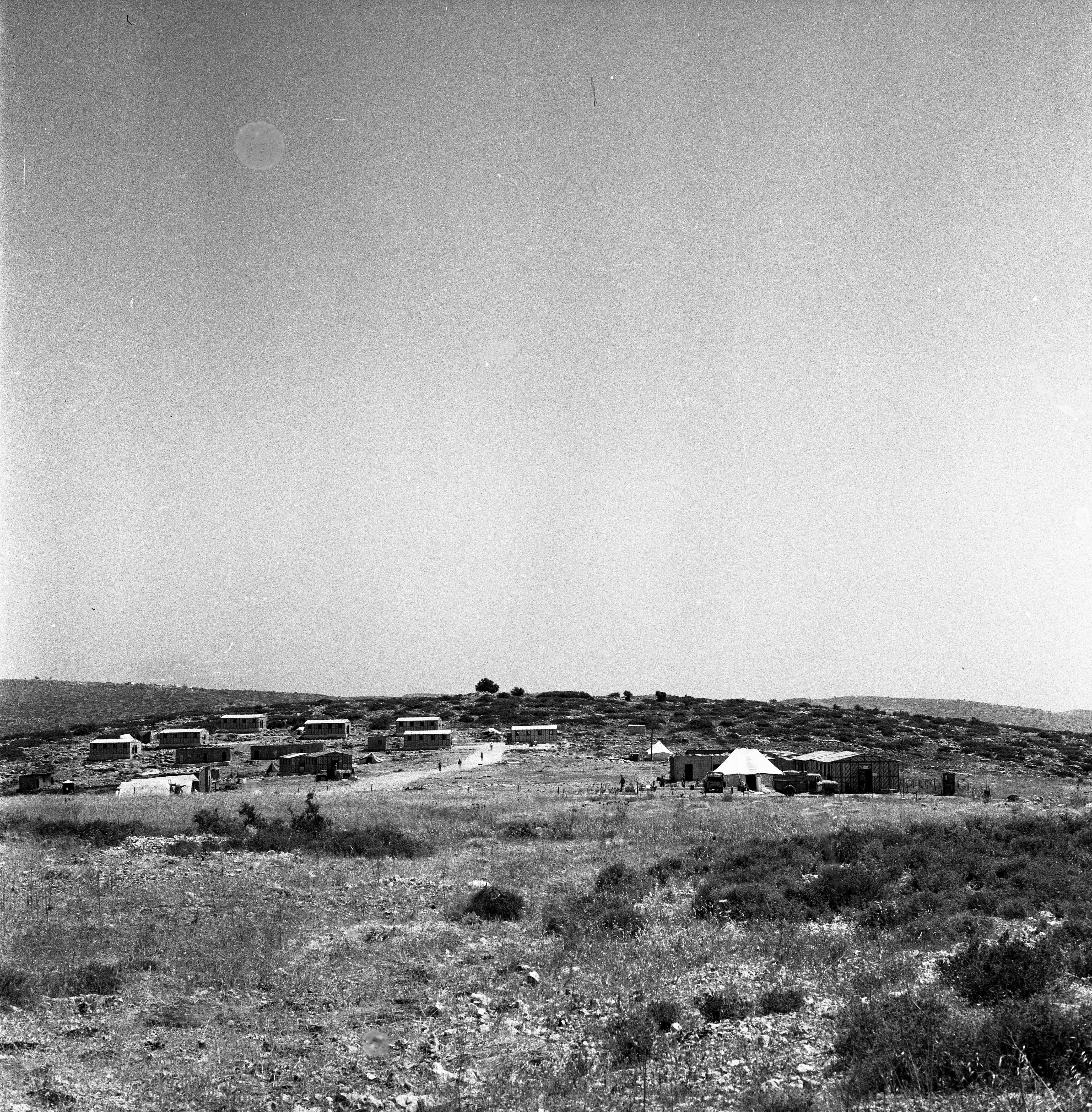  מחנה צה"ל בגדה המערבית; 1968