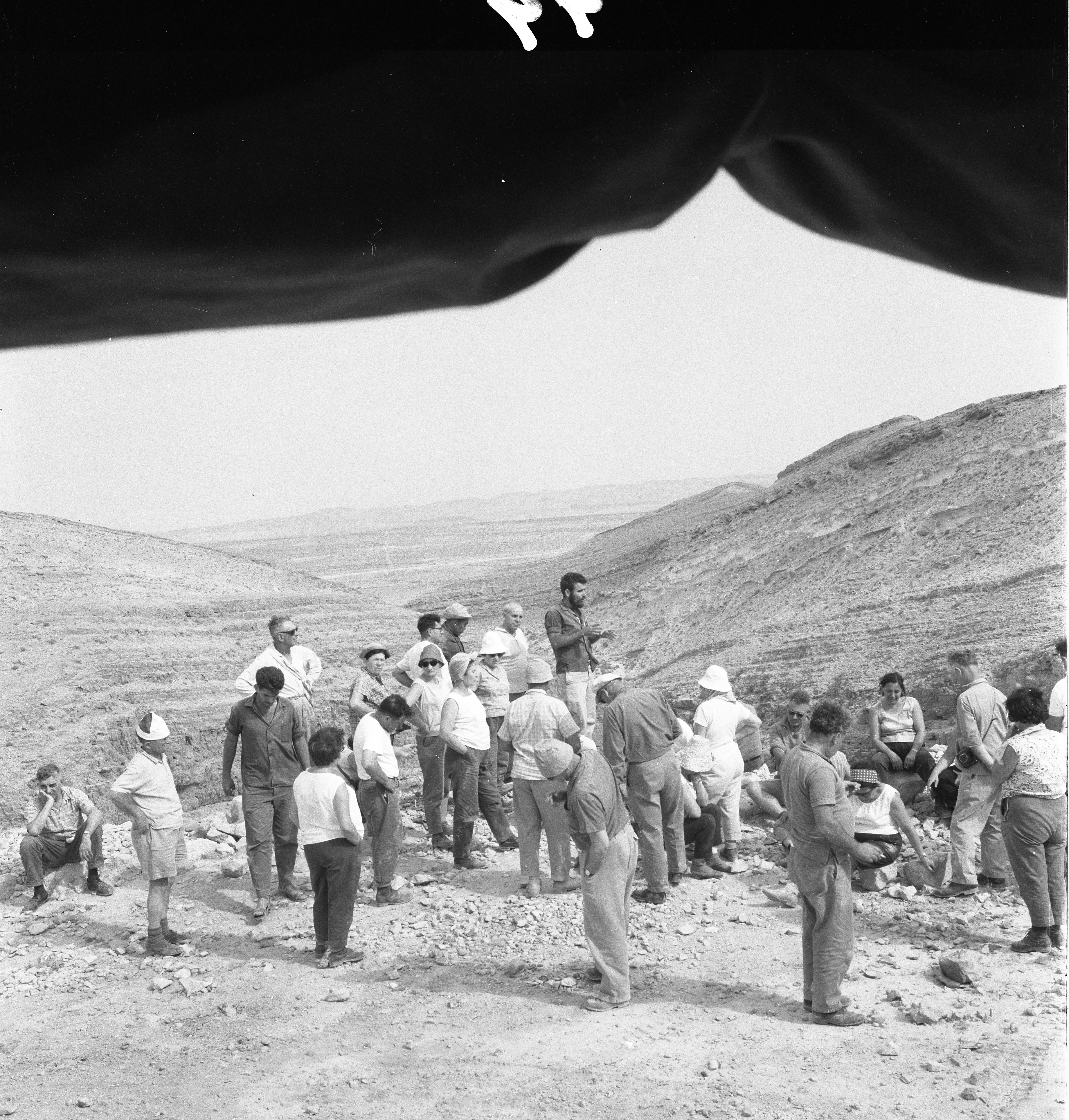  טיול למצדה; 1966