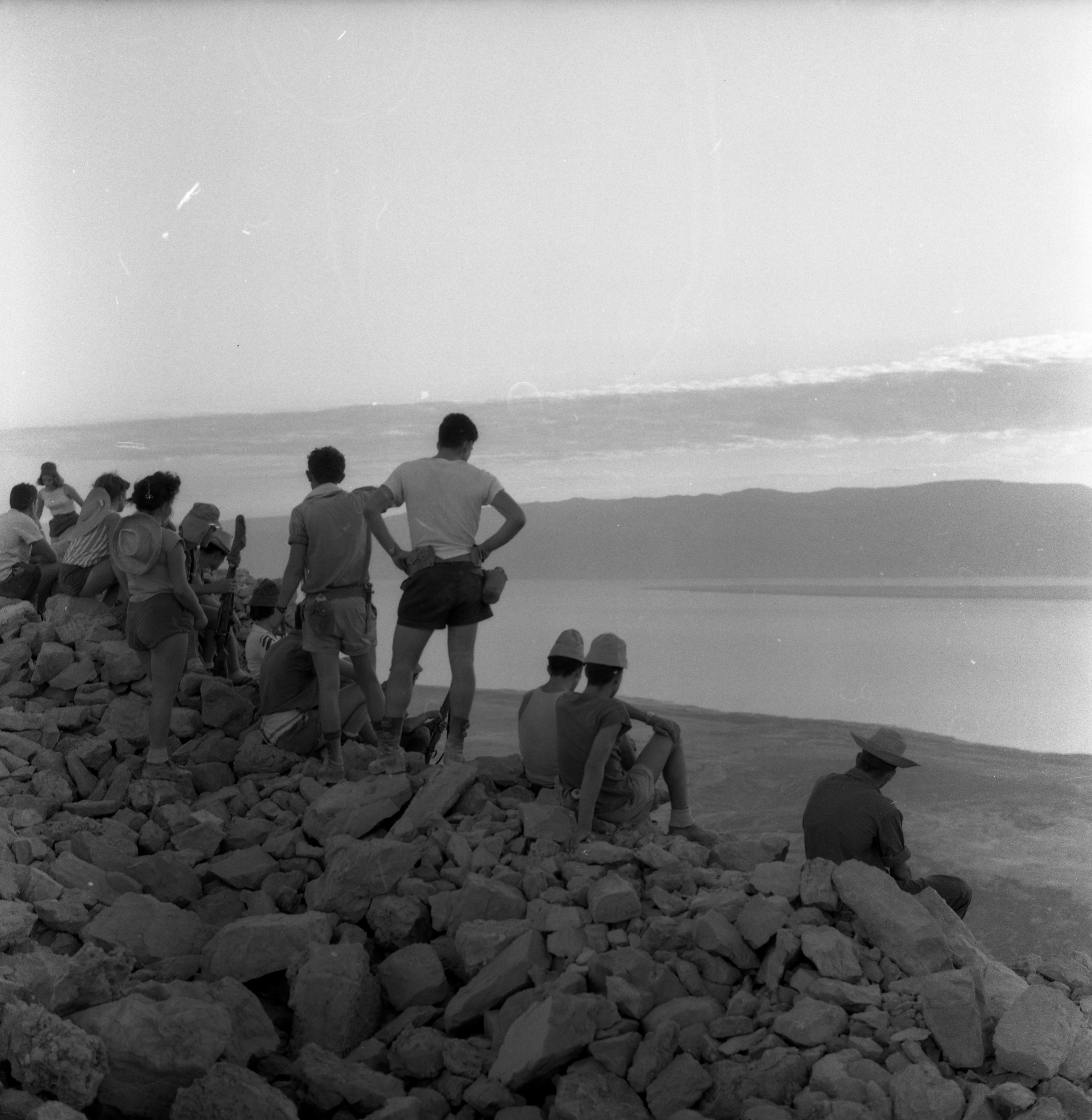  טיול קבוצת לבנה לנגב ולאילת; 1960