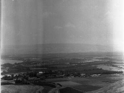  טיול בארץ, תצפית מרכס אלומות לדרום הכנרת  ; 1967