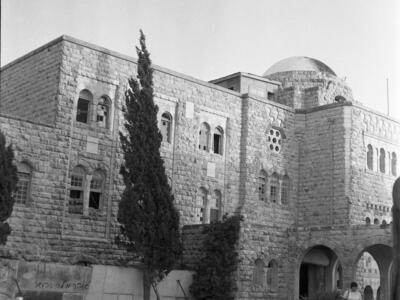  האוניברסיטה העברית על הר הצופים ; 1968