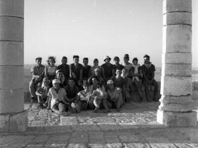  טיול קבוצת לבנה לנגב ולאילת; 1960