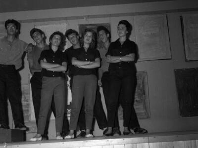 מסיבת סיום הלימודים קבוצת דרור; 1962