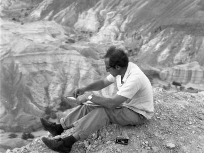  עם ציירי הקבה"א, הר סדום ; 1964