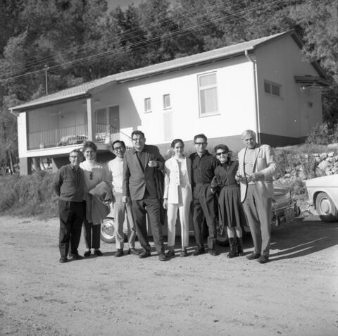  ביקור אדריכל בית הבנים; 1969