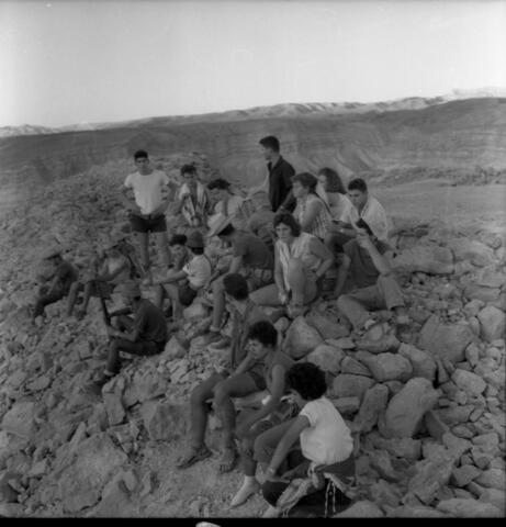  טיול קבוצת לבנה לנגב ולאילת; 1960