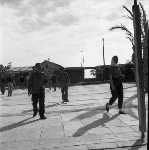  עם ציירי הקבה"א, בעיר ערד ; 1964